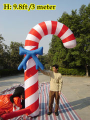10'ft 3M Inflatable Advertising Promotion Giant Candy Cane Candy Stick