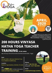 200 Hours of Vinyasa Hatha Yoga Teacher Training