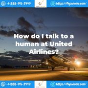 How do I talk to a human at United Airlines?